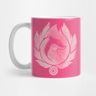 Kitsune Flower Mug